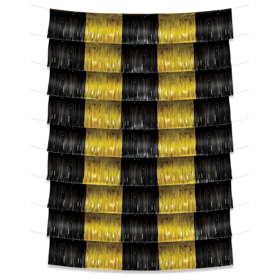 Metallic Fringe Garland Backdrop | 9ct