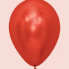 Metallic Red Latex Balloon w/ Helium & Hi-Float, 11" | 1 ct