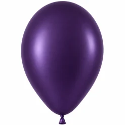 Metallic Violet Latex Balloon w/ Helium & Hi-Float, 11" | 1 ct