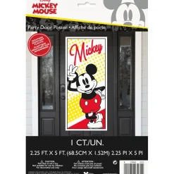 Mickey Mouse Door Poster 2.25'x5' | 1ct