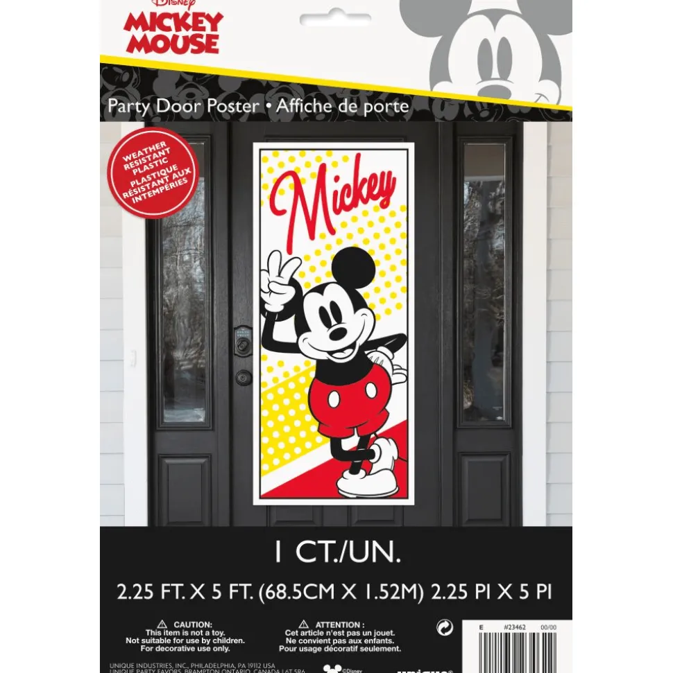 Mickey Mouse Door Poster 2.25'x5' | 1ct