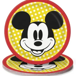 Mickey Mouse Paper Plates 7" | 8ct