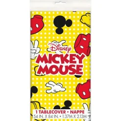Mickey Mouse plastic tablecover 54"x84" | 1ct