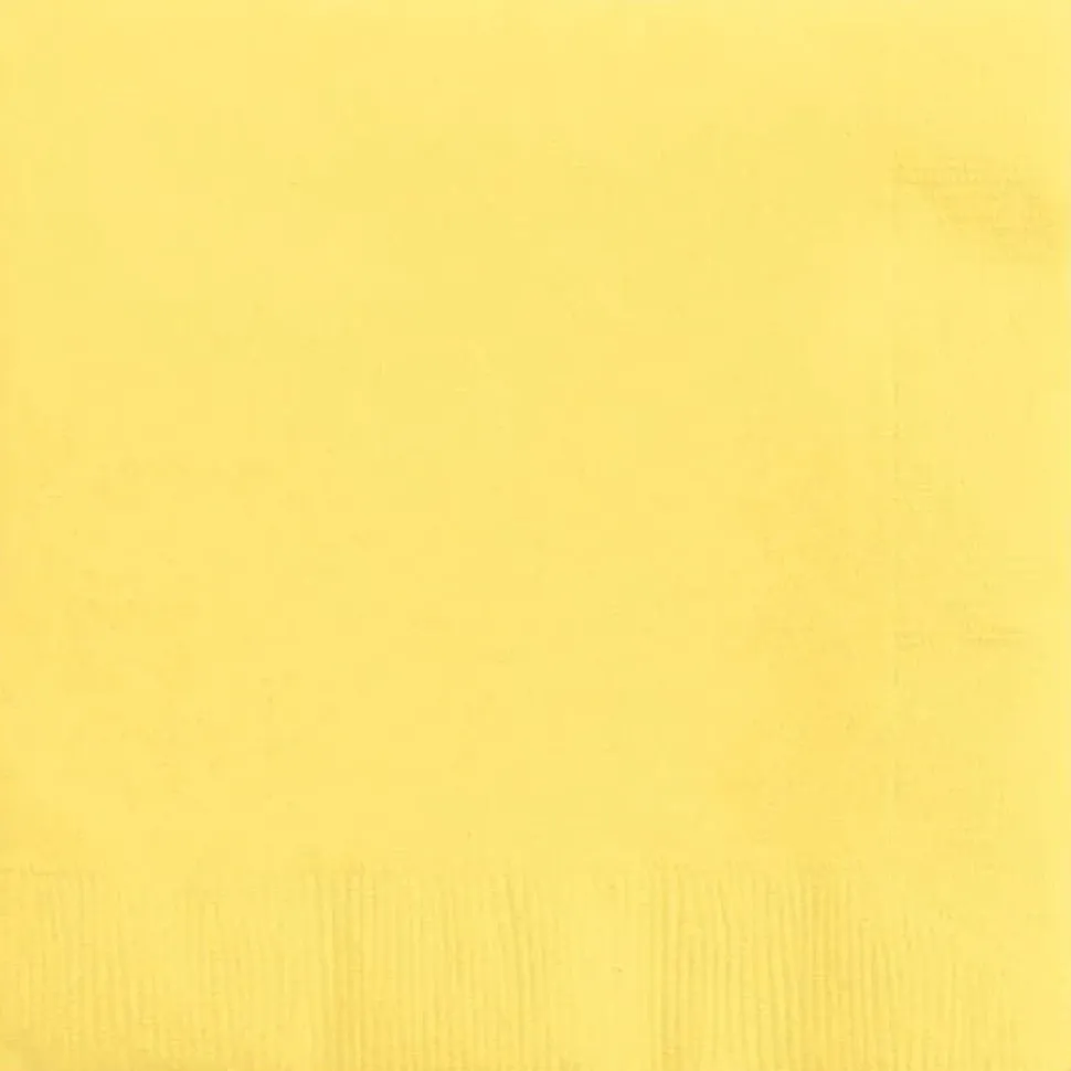 Mimosa Yellow Beverage Napkins | 50ct