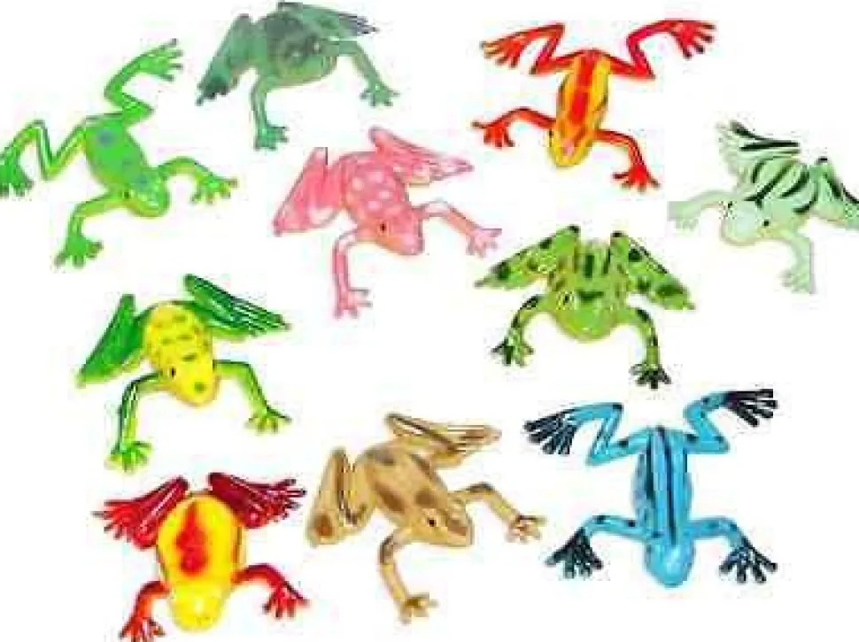 Mini Vinyl Frogs | 72ct