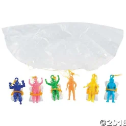 Mini Vinyl Paratroopers | 72ct