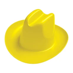 Miniature Plastic Cowboy Hats - Yellow | 3ct
