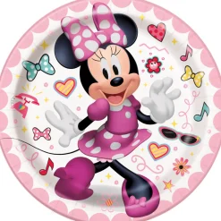 Minnie Mouse paper plates 7" | 8ct