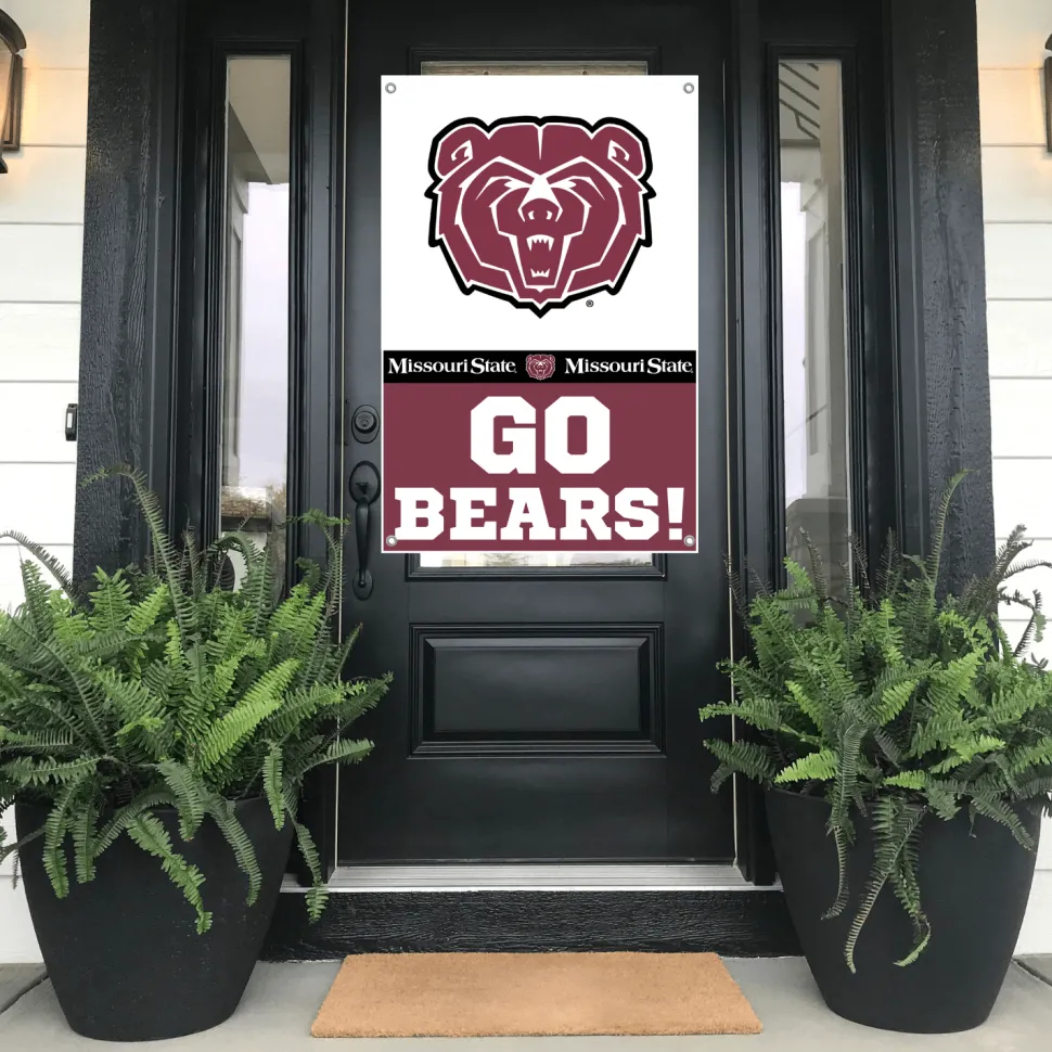 Missouri State School Door Banner 24x36"| 1ct