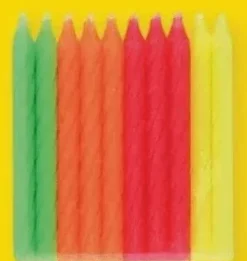 Neon Birthday Candles | 20ct