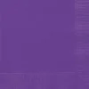 Neon Purple Beverage Napkins | 40ct