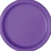 Neon Purple Paper Plate 10in | 20ct