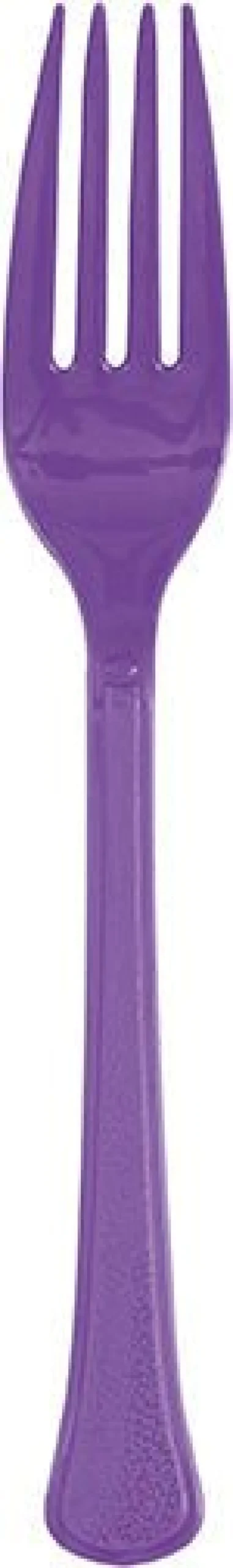Neon Purple Premium Forks | 20ct