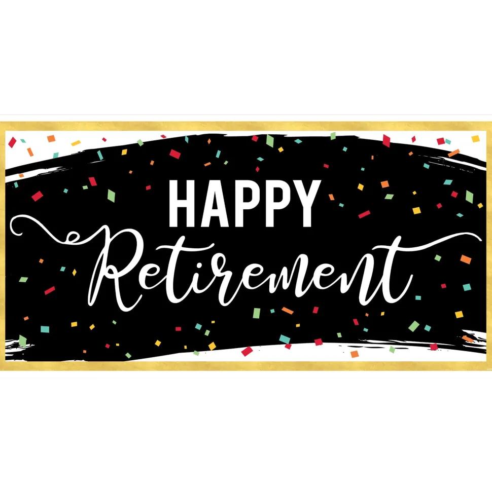Officially Retired Banner | 1ct