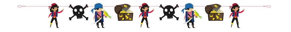 Oh Buoy Garland Banner 7ft | 1ct