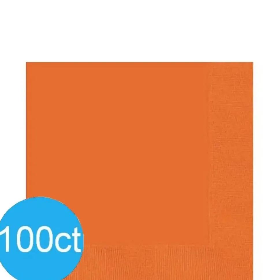 Orange Peel Lunch Napkins | 100ct