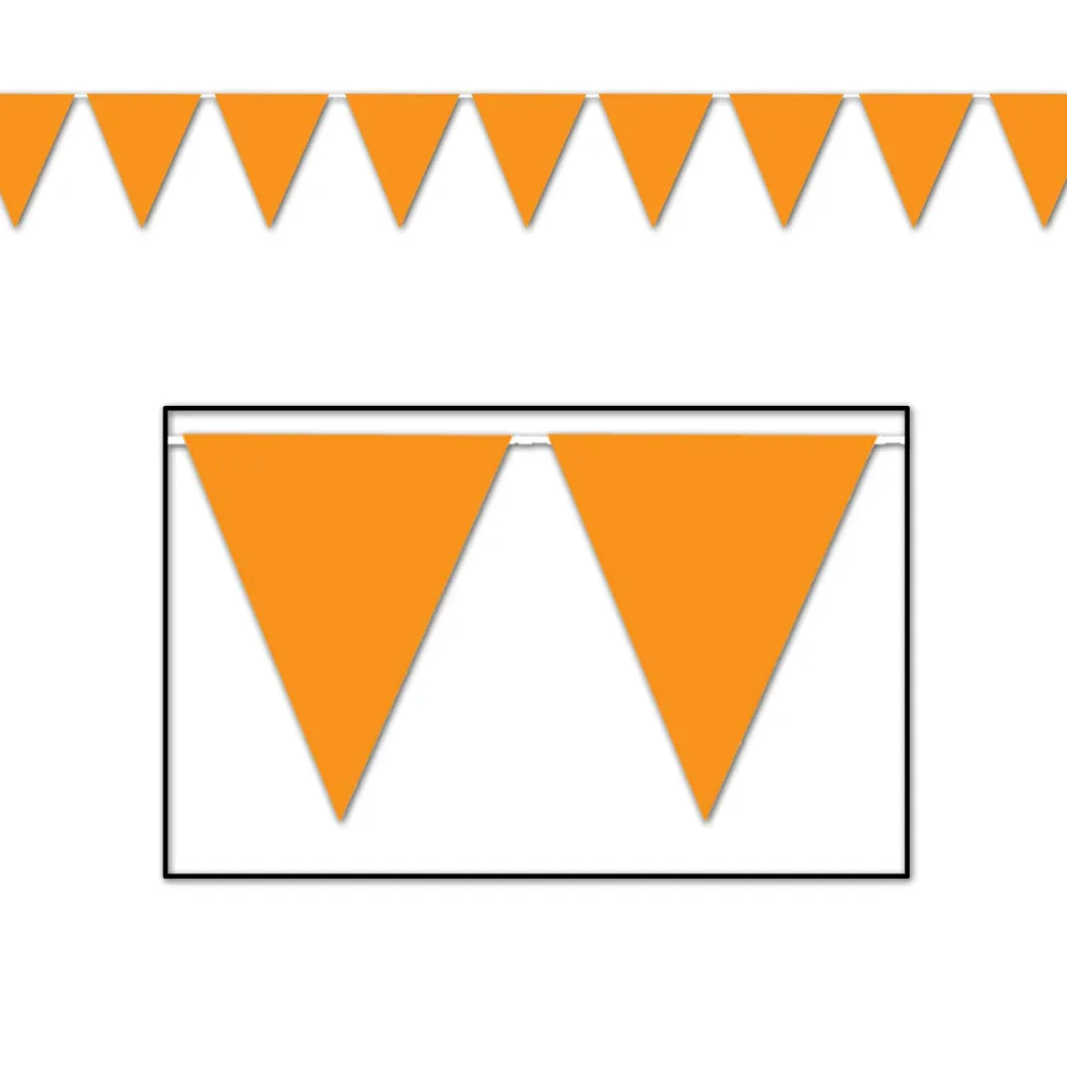 Orange Pennant Banner | 1ct
