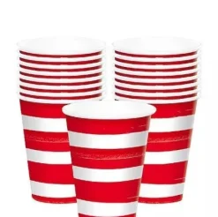 Painted Patriotic Paper Cups 9oz | 50ct