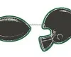 Paper Kickoff Football Garland | 1ct