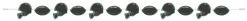 Paper Kickoff Football Garland | 1ct