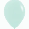Pastel Matte Green Latex Balloon w/ Helium & Hi-Float 11" | 1 ct