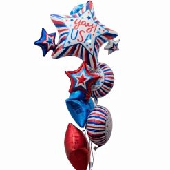 Patriotic USA Star Cluster Bouquet