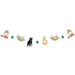 Paw Party Honeycomb Ball Garland Banner | 1ct