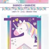 Pennant Unicorn Banner 7ft | 1ct