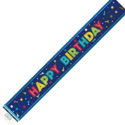Peppy Birthday Banner 12ft | 1ct