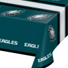 Philadelphia Eagles Plastic Tablecover – NFL Game Day Party Décor | 1ct