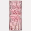 Pink Swirly Candles | 20ct
