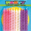Pink/Purple Spiral Birthday Candle | 10ct