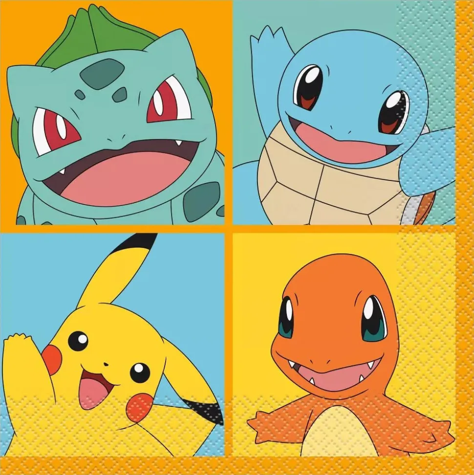 Pokémon Lunch Napkins | 16ct