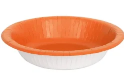 Pumpkin Orange Paper Bowls | 20ct