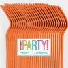 Pumpkin Orange Premium Forks | 50ct