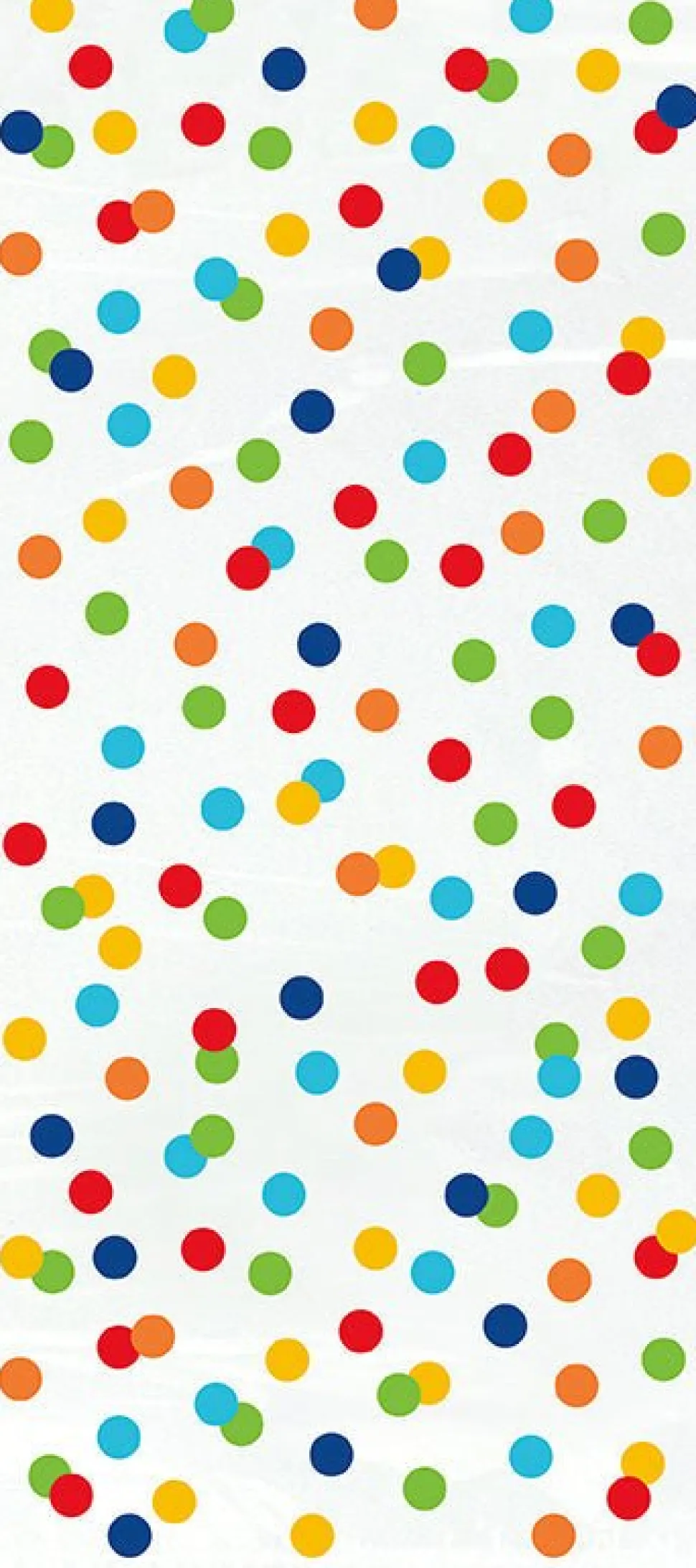 Rainbow Polka Dot Cello Bag | 20ct