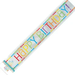 Rainbow Birthday Banner 12ft | 1ct