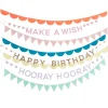 Rainbow Birthday Garland Set | 8pc