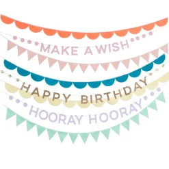 Rainbow Birthday Garland Set | 8pc