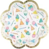Rainbow Sweets Shaped Plates W/ Foil 8in | 8ct