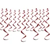 Red Metallic Whirls | 12ct