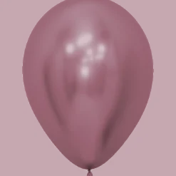 Reflex Pink Latex Balloon W/ Helium & Hi-Float 11" | 1 ct