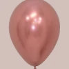 Reflex Rose Gold Latex Balloon w/ Helium & Hi-Float, 11" | 1 ct