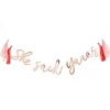 Rose Gold She Said Yaaas Tassel Banner | 1ct