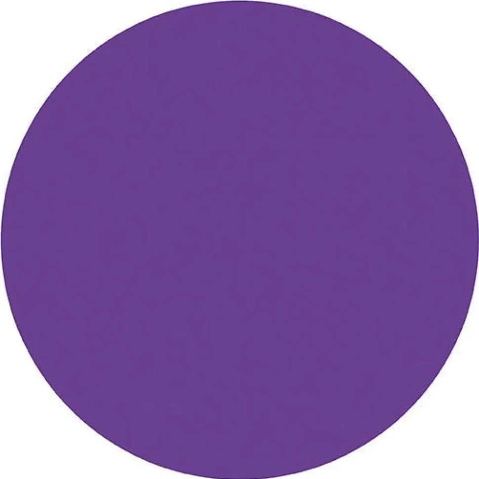 Round Neon Purple Tablecover 84in | 1ct