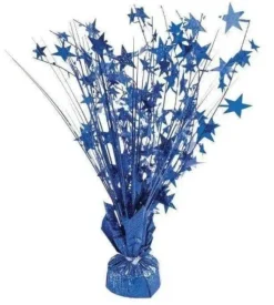 Royal Blue Cascade Balloon Weight 15" | 1ct