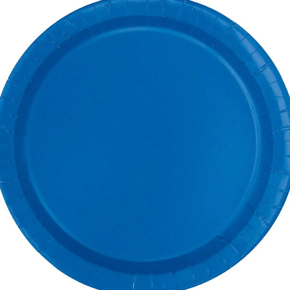 Royal Blue Paper Plate 10" | 50ct