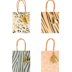 Safari Animal Print Party Bags | 8ct