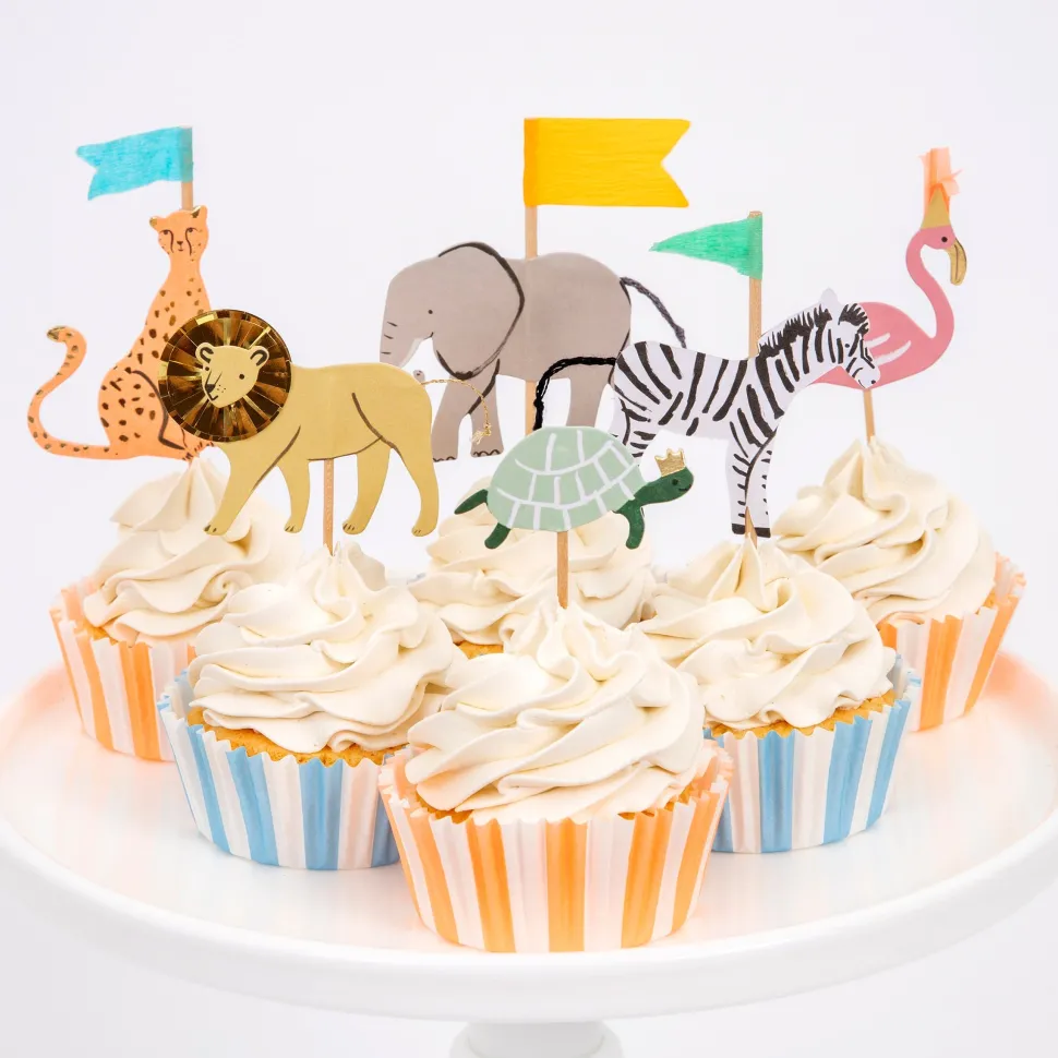 Safari Animals Cupcake Kit | 24ct