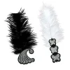 20s Black and White Tiara